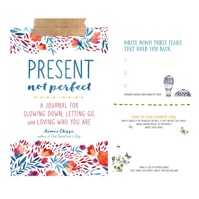 present not perfect - easy guided journal