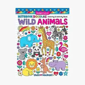 coloring book wild animals